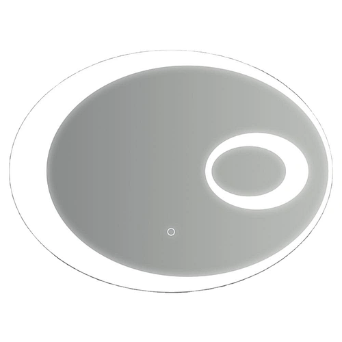 5mm moon Sliver mirror wall mount LED light Mirror make up mirror