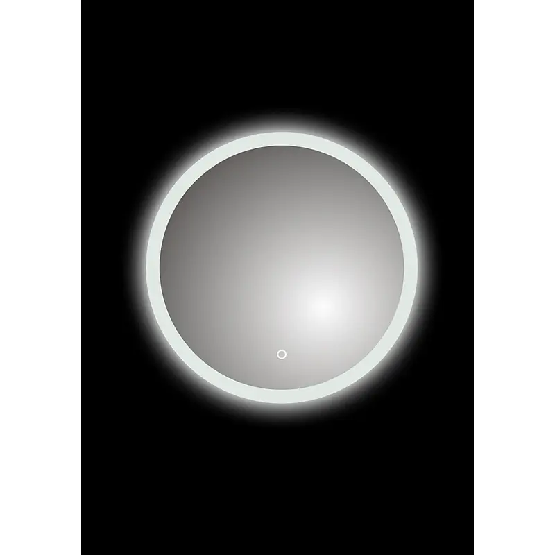 Round Bathroom 5mm Sliver mirror LED light Mirror