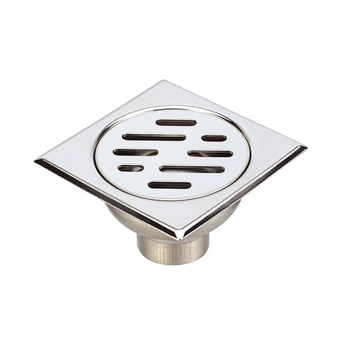 Shower Channel Trench Floor Drainer Square Mesh Gutter Grate Cover Strainer Stainless Steel
