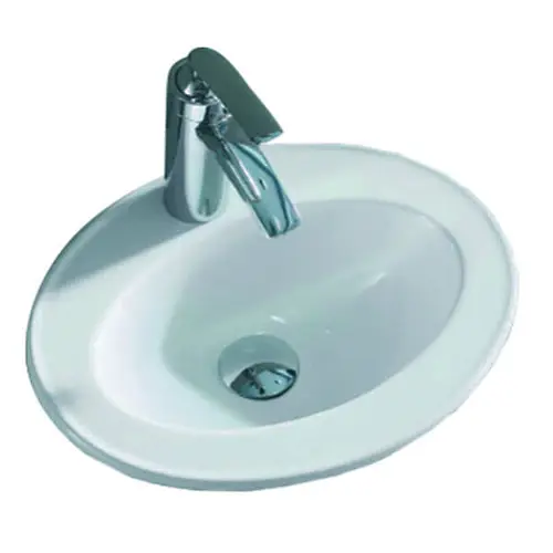 Model Single wash basin with drainer faucet