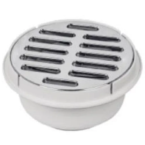 Circle Stainless stell face floor drainer