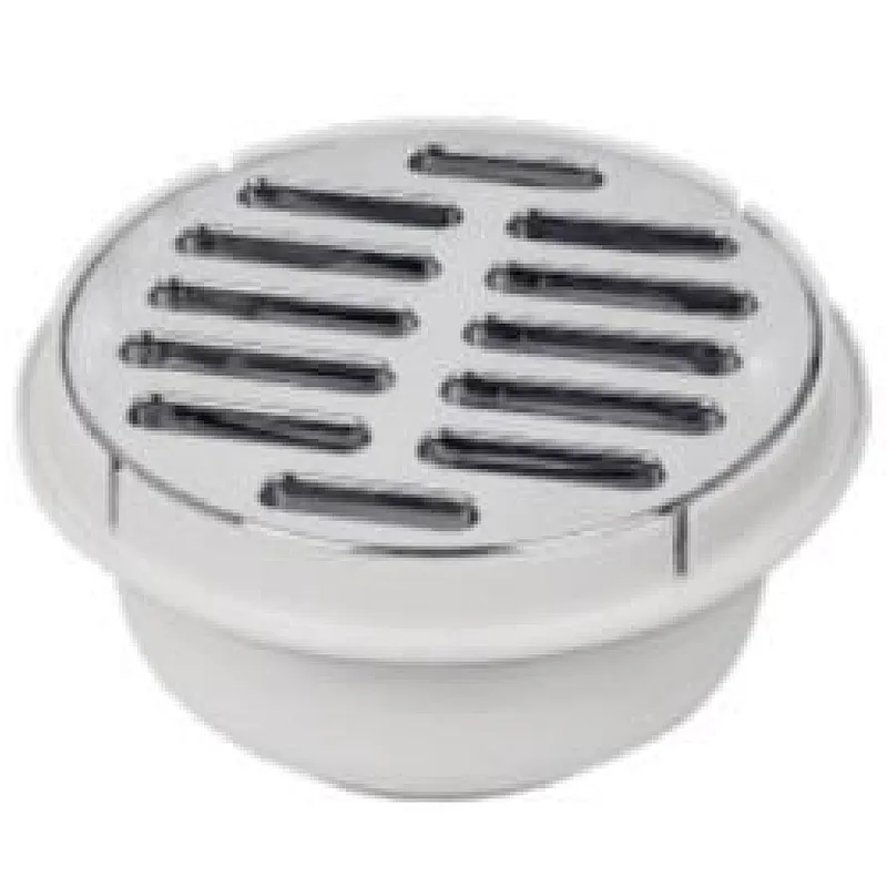 Circle Stainless stell face floor drainer