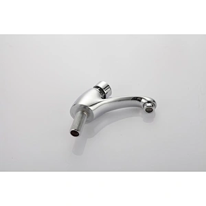 brass push button auto stop time self closing delay faucet