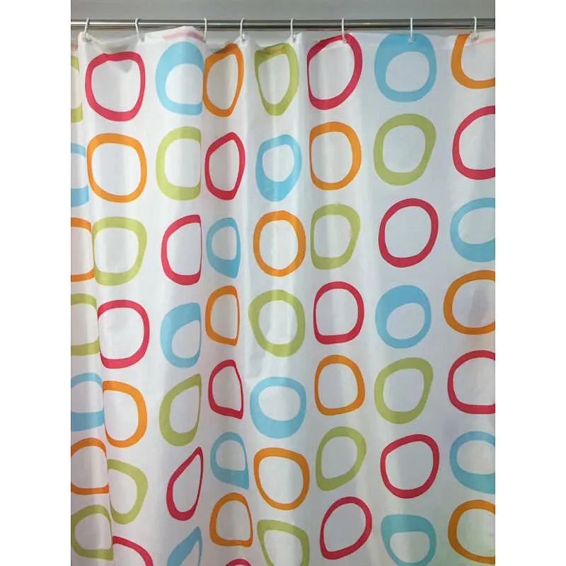 Wholesale Comfortable Bath Polyester Waterproof Bathroom Shower Curtain