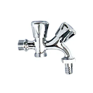 Double handle two ways washing machine taps