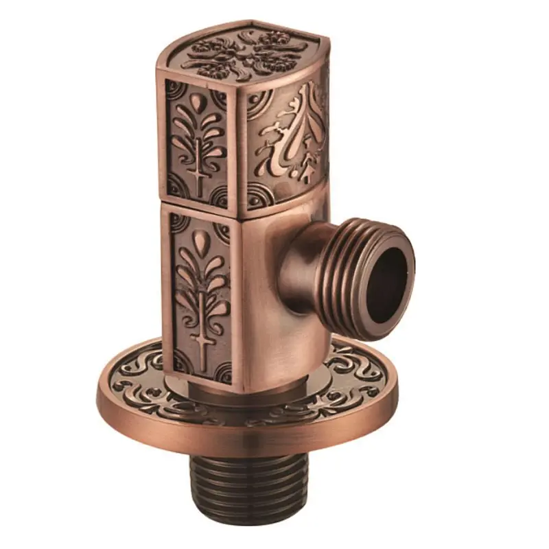 bathroom accessories brass angle valve