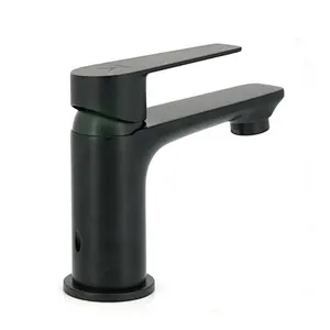 New luxury Black Wash basin modern faucet single handle faucet