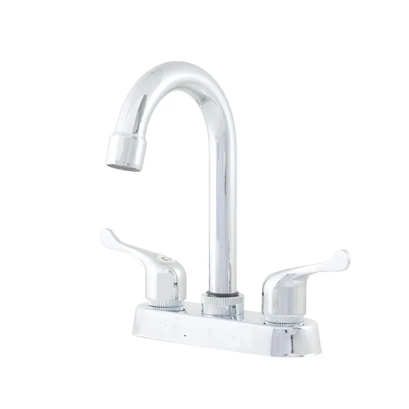 Dual Handle two holes 4 inch brass Bathroom High Quality Lavatory Faucets