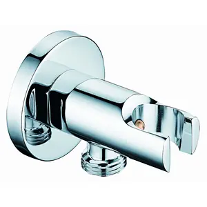 Bathroom Round bath shower faucet accesorry wall mount bracket holder