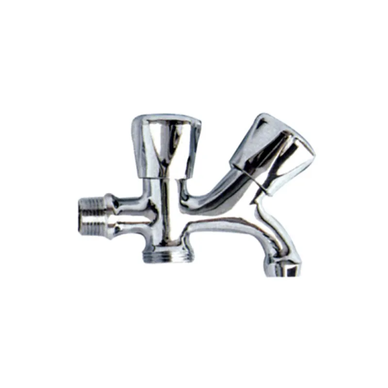 Double handle two ways washing machine taps