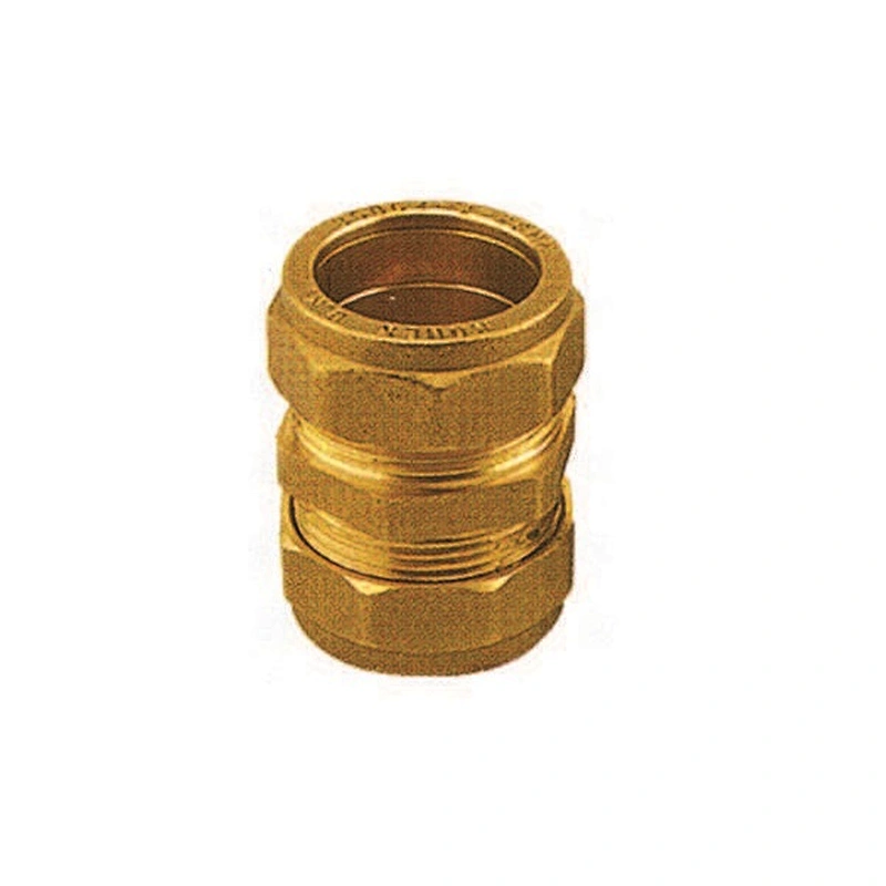 BSP BRASS COMPRESSION ADAPTTOR WITH BRASS RING