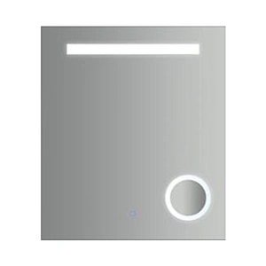 5mm Sliver mirror wall mount LED light Mirror make up mirror