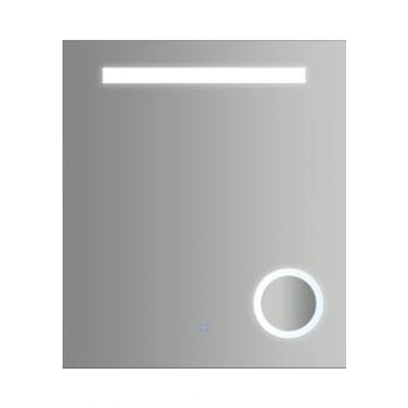 5mm Sliver mirror wall mount LED light Mirror make up mirror