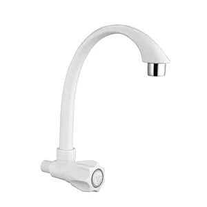 PLASTIC SINGLE COLD WATER WALL MOUNTED TAP