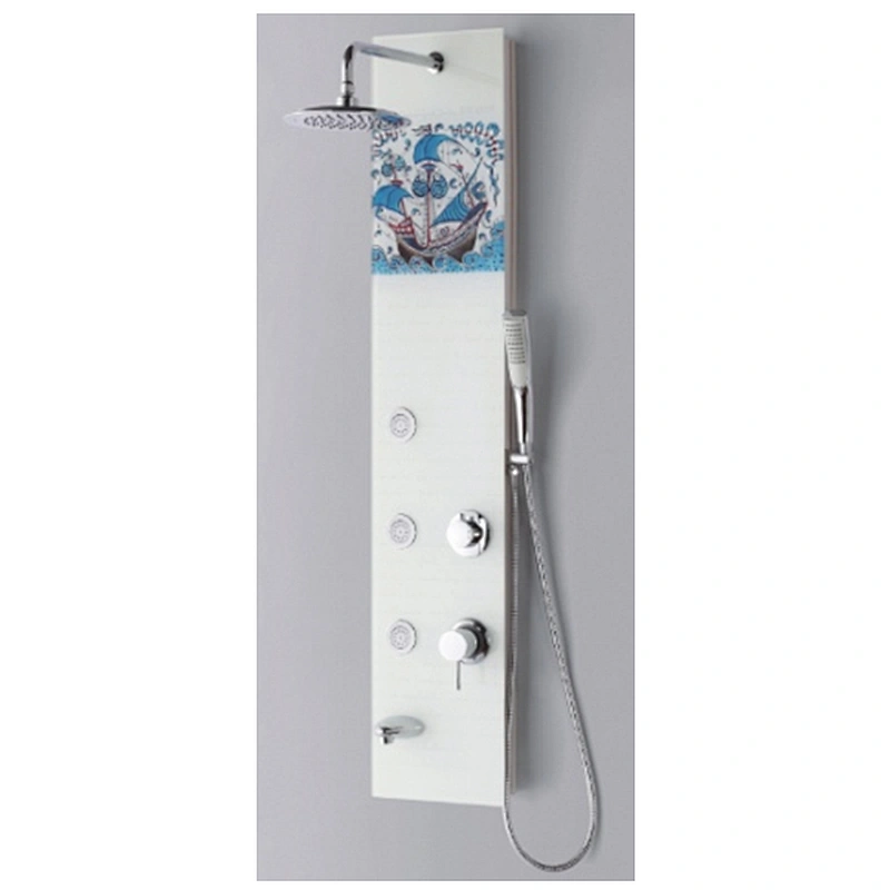 Kronnex wall panel faucet shower panel mixer bath wall mount faucet bath shower panel