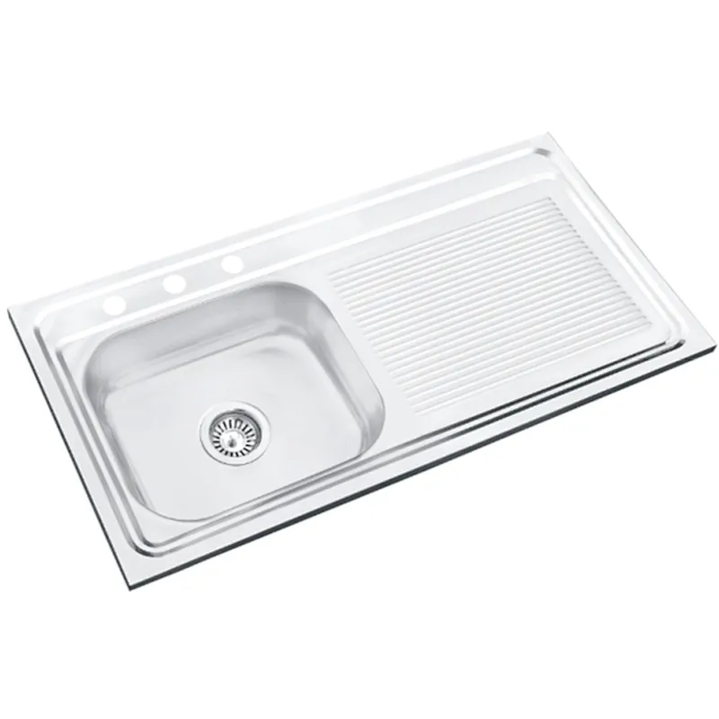 Good Supplying above counter Single Bowl Kitchen Sink Stainless Steel Sink