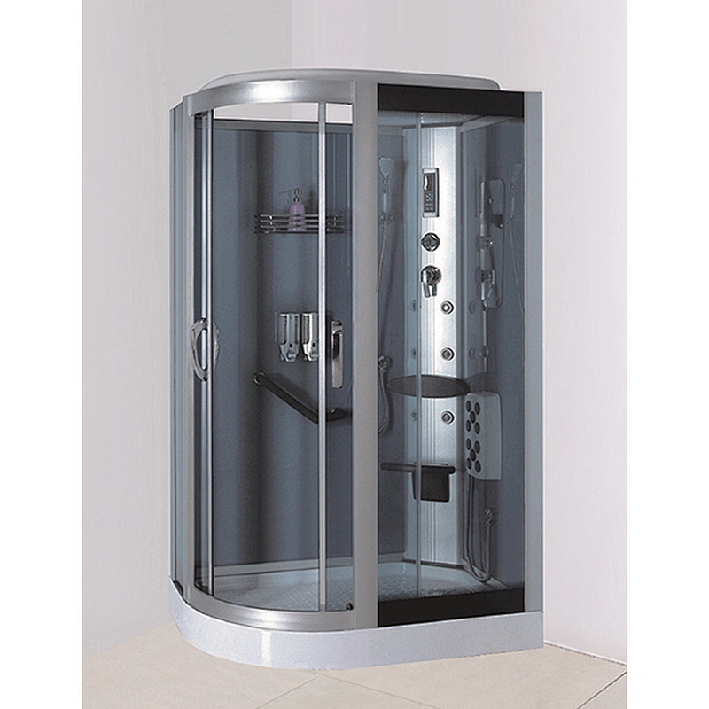 Shower Room Rectangle Shower Enclosures Tempered Glass Simple Shower Cabin