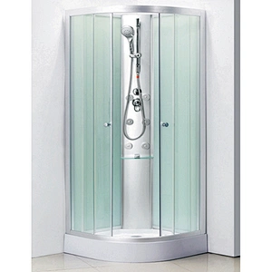 Shower Room Rectangle Shower Enclosures Tempered Glass Simple Shower Cabin