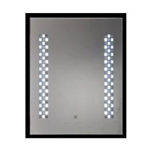 5mm Sliver mirror wall mount LED light Mirror make up mirror