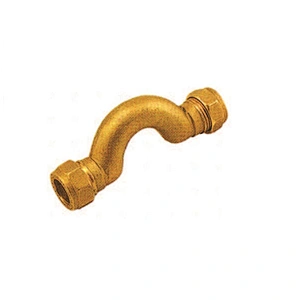 BSP BRASS COMPRESSION ADAPTTOR WITH BRASS RING