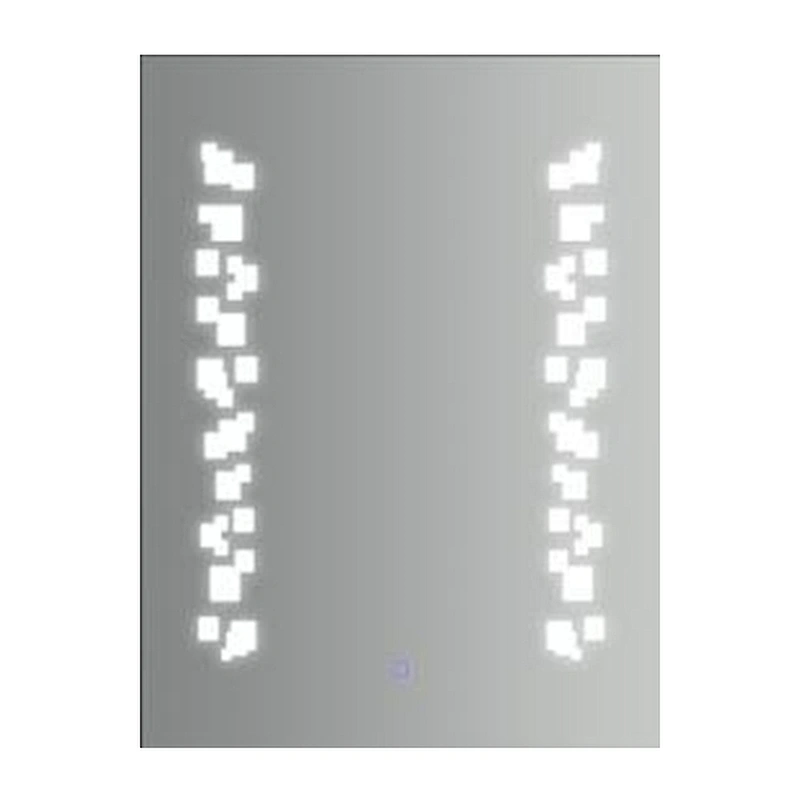 5mm Sliver mirror wall mount LED light Mirror make up mirror