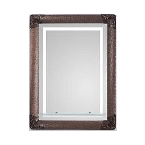5mm Sliver mirror wall mount LED light Mirror make up mirror