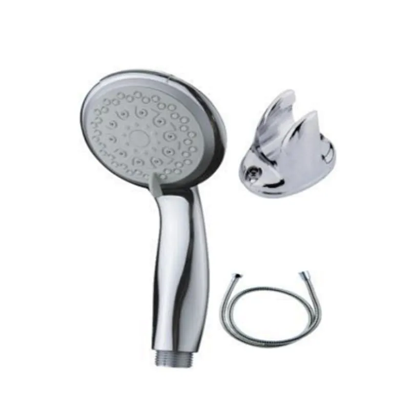 bath 3pcs stainless steel hose wall bracket hand shower set