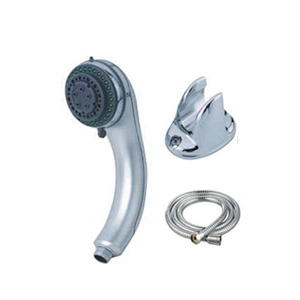 bath 3pcs stainless steel hose wall bracket hand shower set