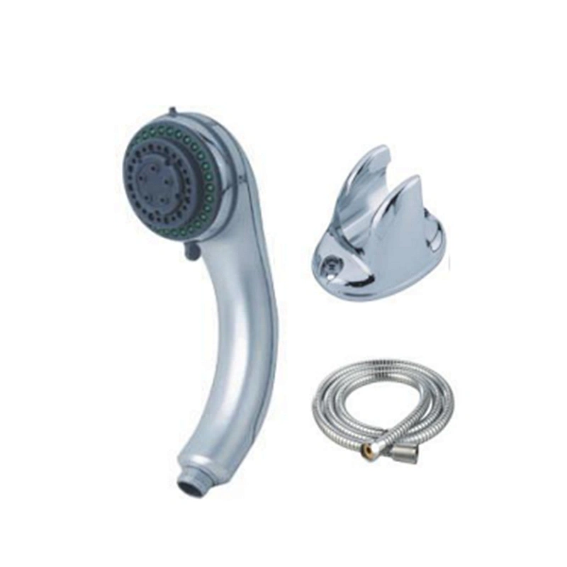 bath 3pcs stainless steel hose wall bracket hand shower set