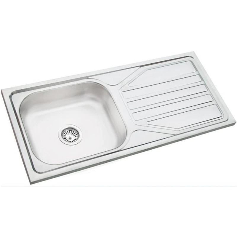 Good Supplying above counter Single Bowl Kitchen Sink Stainless Steel Sink