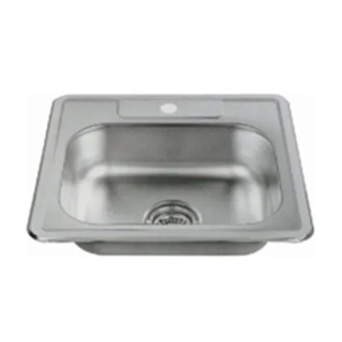 Good Supplying above counter Single Bowl Kitchen Sink Stainless Steel Sink