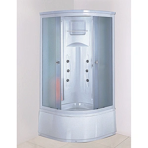 Shower Room Rectangle Shower Enclosures Tempered Glass Simple Shower Cabin