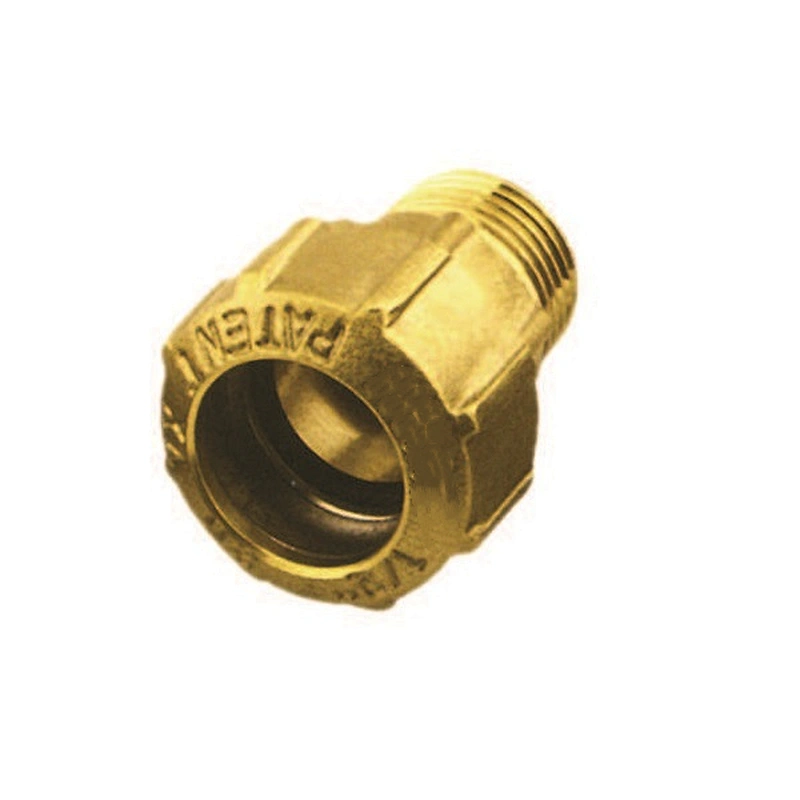 BRASS COMPRESSION ADAPTTOR FOR PE PIPE