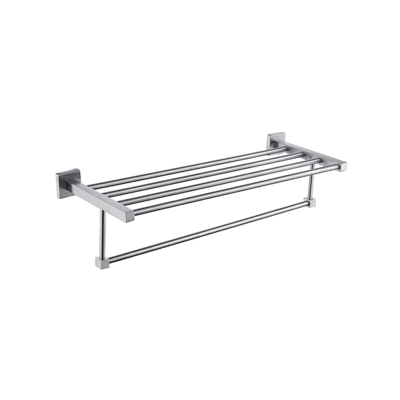 BATHROOM ACCESSORY TOWEL SHELF
