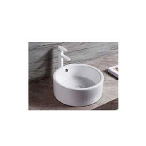 Model Single wash basin with drainer faucet