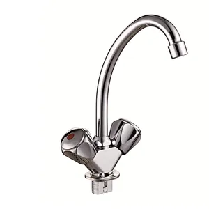 ZINC DUAL HANDLE KITCHEN FAUCET