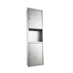 BATHROOM ACCESSORY STAINLESS STEEL ASSORTED ARK INTO THE WALL HANGING WALL TYPE