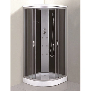 Shower Room Rectangle Shower Enclosures Tempered Glass Simple Shower Cabin