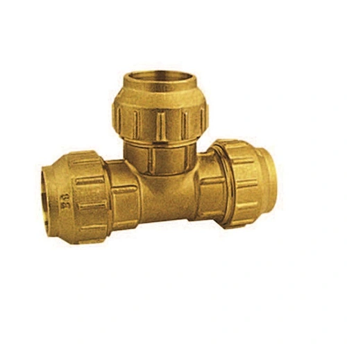 BRASS COMPRESSION ADAPTTOR FOR PE PIPE
