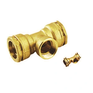 BRASS COMPRESSION ADAPTTOR FOR PE PIPE