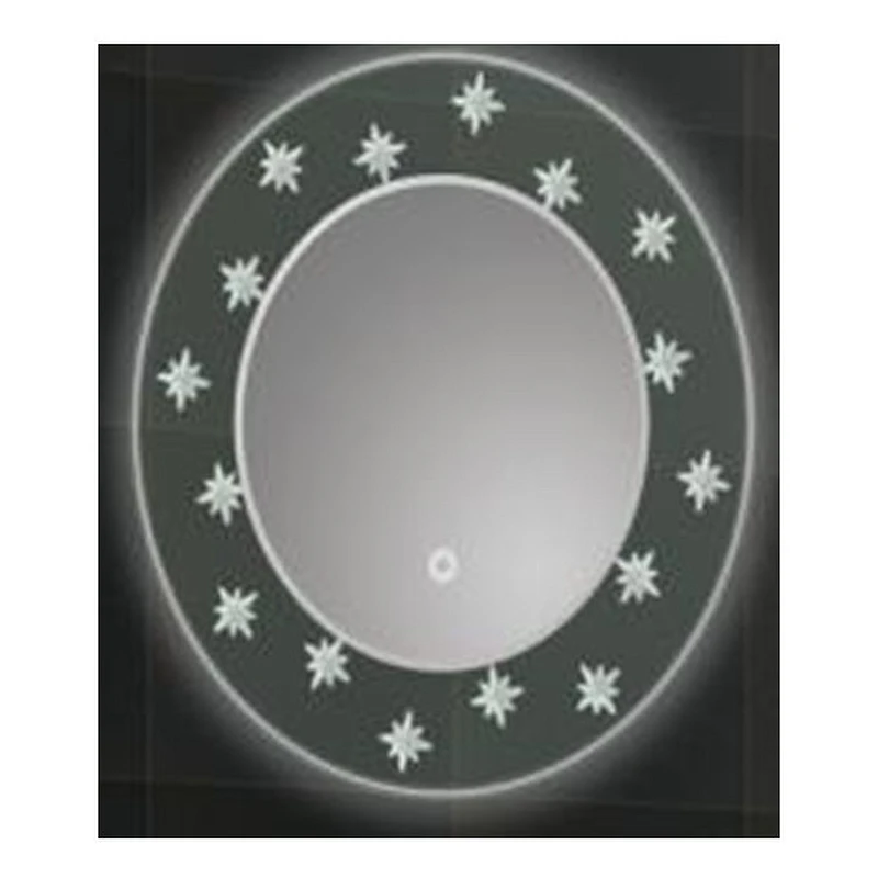 5mm Sliver mirror wall mount LED light Mirror make up mirror
