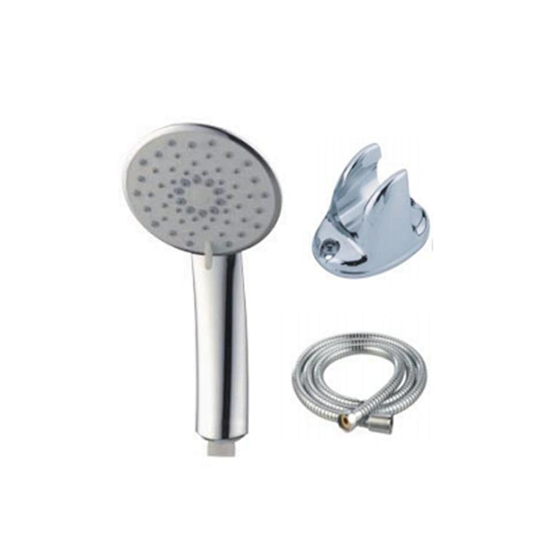 bath 3pcs stainless steel hose wall bracket hand shower set