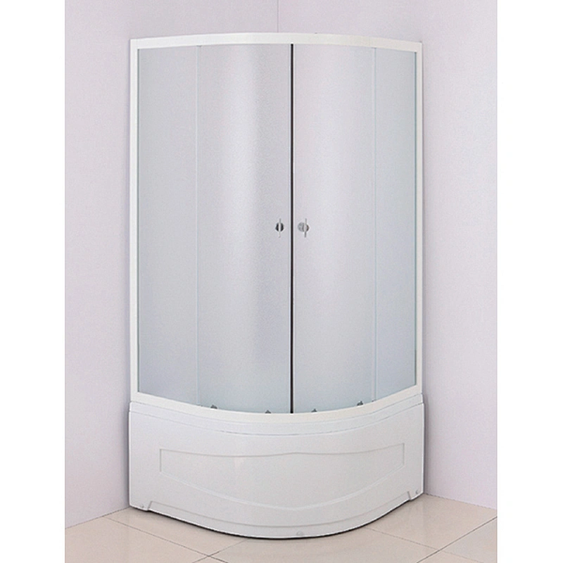 Shower Room Rectangle Shower Enclosures Tempered Glass Simple Shower Cabin