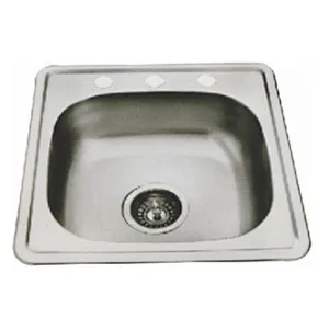 Good Supplying above counter Single Bowl Kitchen Sink Stainless Steel Sink