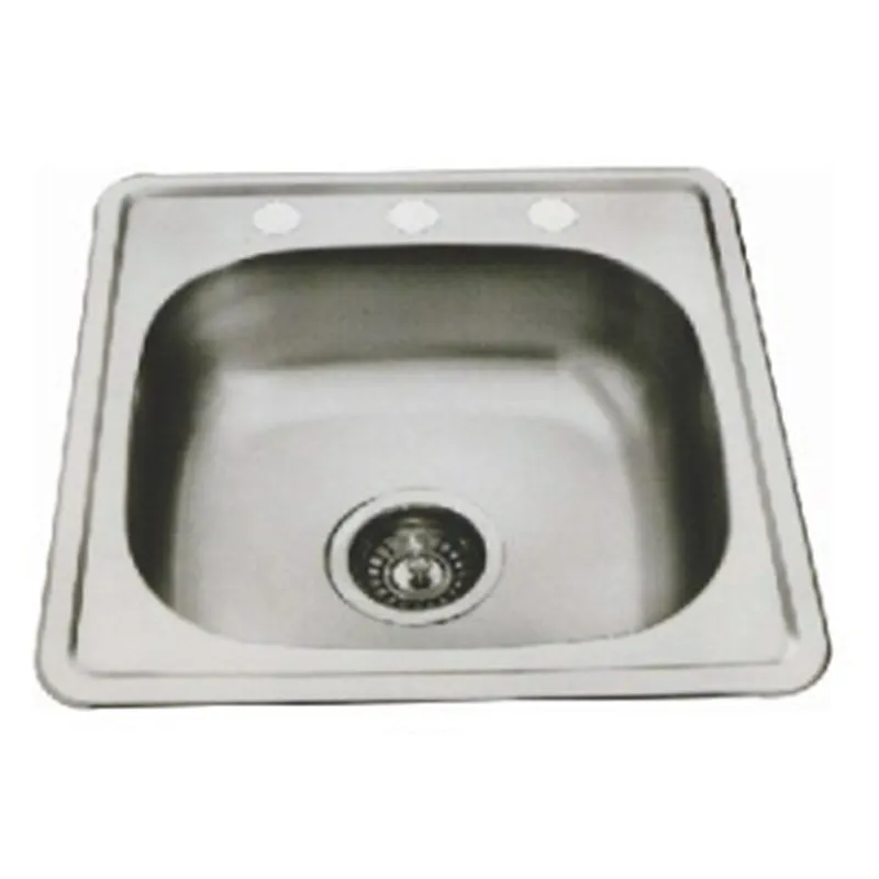 Good Supplying above counter Single Bowl Kitchen Sink Stainless Steel Sink