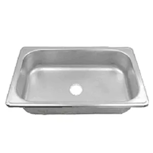 Good Supplying above counter Single Bowl Kitchen Sink Stainless Steel Sink