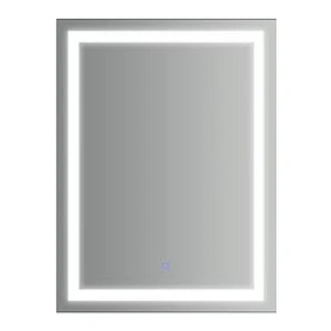 5mm Sliver mirror wall mount LED light Mirror make up mirror