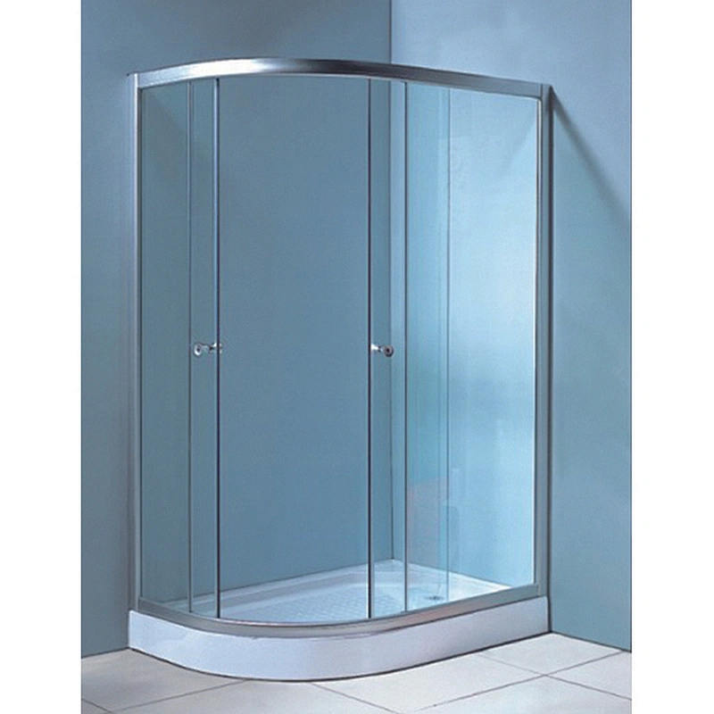 Shower Room Rectangle Shower Enclosures Tempered Glass Simple Shower Cabin