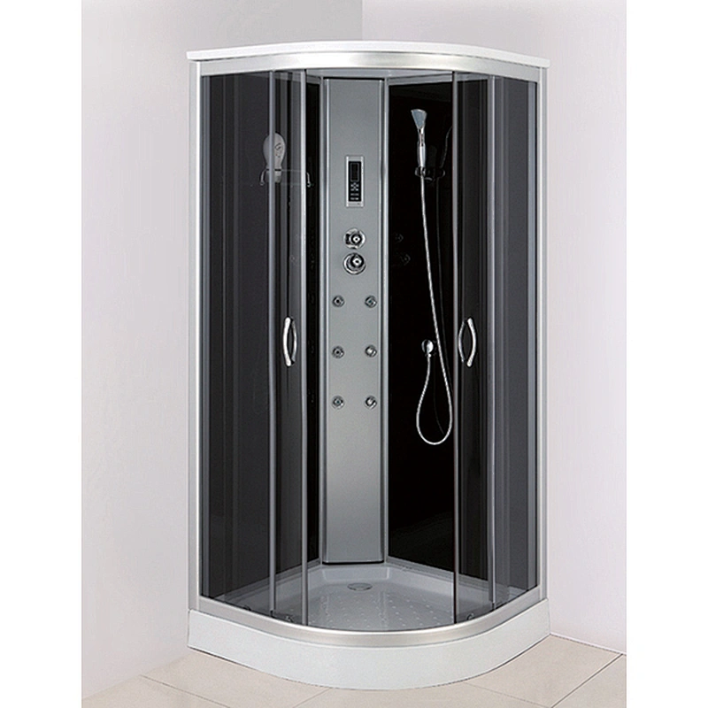 Shower Room Rectangle Shower Enclosures Tempered Glass Simple Shower Cabin