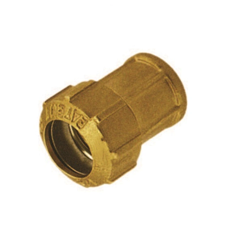 BRASS COMPRESSION ADAPTTOR FOR PE PIPE